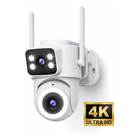 Câmera Segurança Ip68 Externa Wifi App Icsee À Prova Dágua