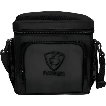 Bolsa Térmica Fitness Master Marmita Preto Preto Lancheira