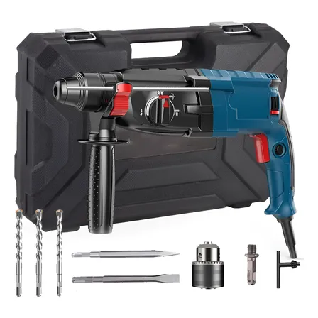 Martelete Furadeira Impacto Sds 1200w 3000rpm 110/220v Azul-celeste 110v
