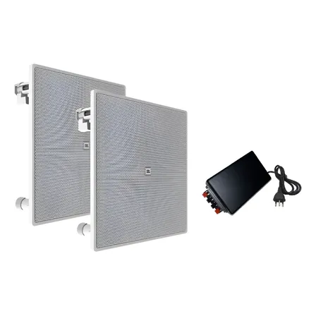 Kit Arandela Jbl + Amplificador Invisível Bluetooth 280w