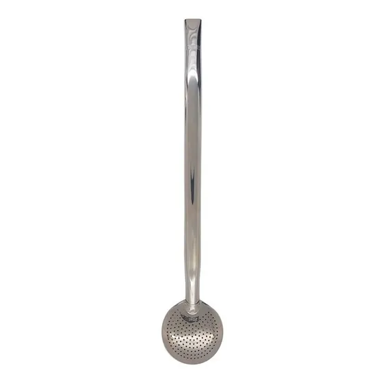 Bomba Chimarrão Aço Inox 22cm Tradicional Patron