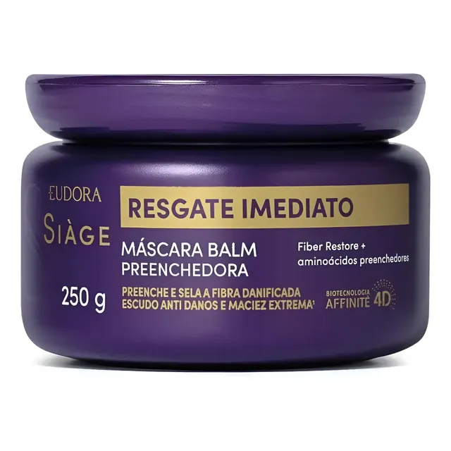 Eudora Siage Resgate Imediato Mascara Balm Preenchedora 250g
