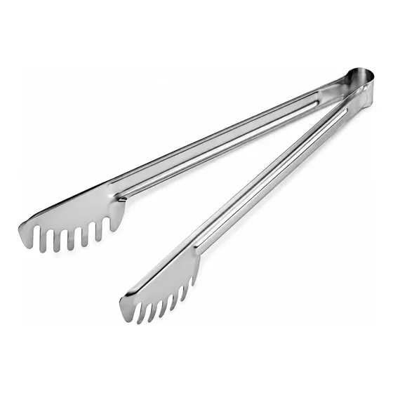 Pegador Grande Longo Massa, Salada, Carne Inox Buffet 29cm