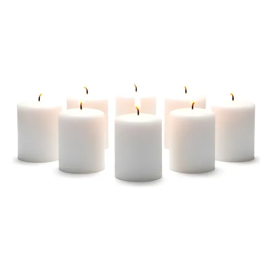 24 Velas Rechaud 6 Horas Lâmparina Recho Refil Luminárinara