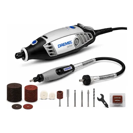 Retífica Dremel 3000 Eixo Flexível + 82 Acessórios Dremel