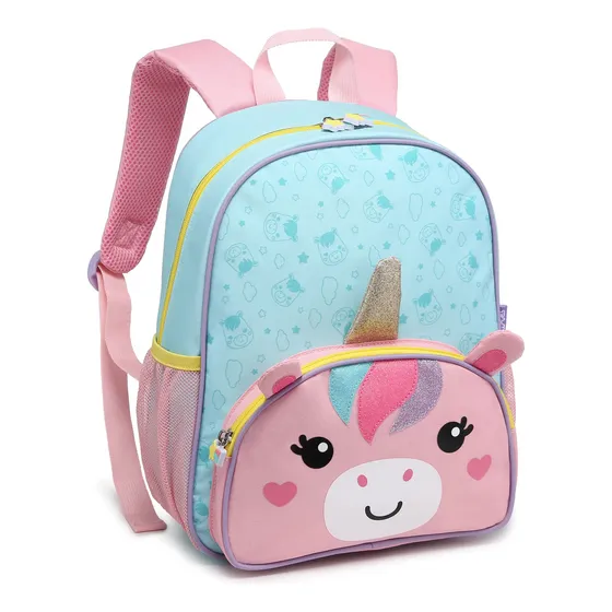 Mochila Feminina Infantil Pequena Creche Passeio