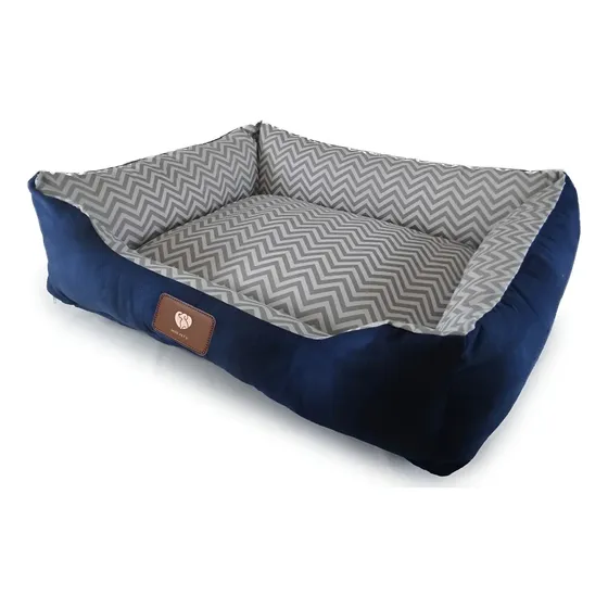 Cama Caminha Pet Grande Cachorro E Gato Com Ziper 70x60cm