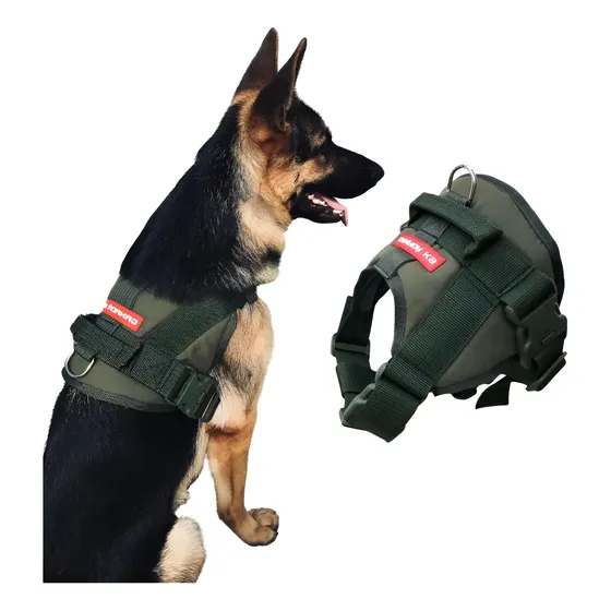 Coleira Peitoral Pastor Alemão - Tático - Canada K9® - G
