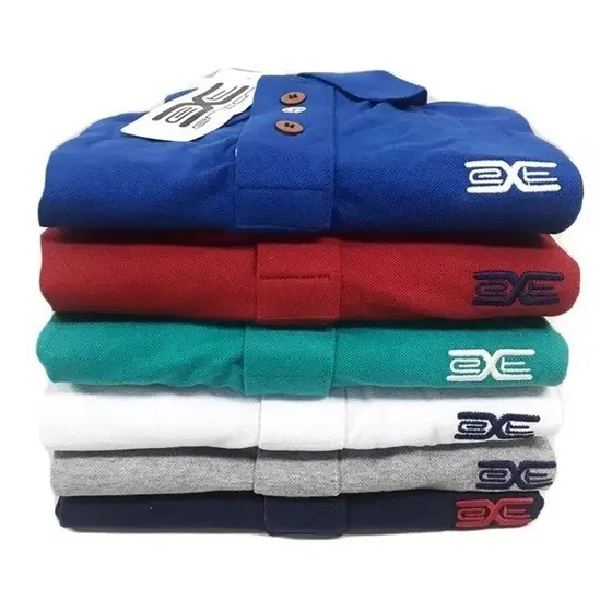 Kit C/10 Camisas Polo Masculina Malha Piquet Revenda Oferta