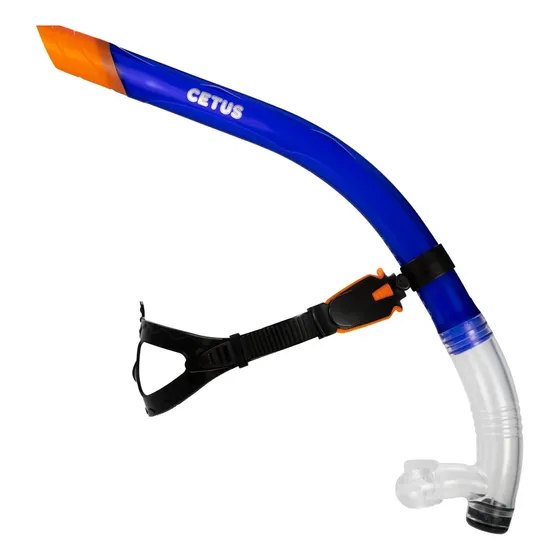 Respirador Snorkel Frontal De Natação Cetus Aires Pro