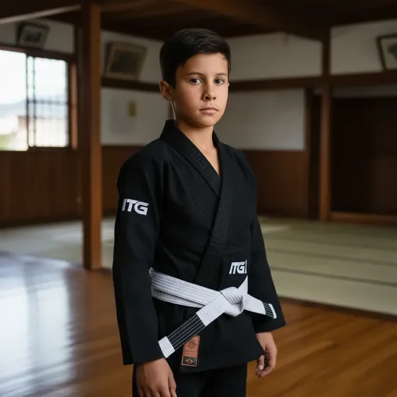 Kimono De Jiu Jitsu Infantil, Acompanha Faixa