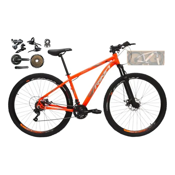 Bike 29 Rino Montada 21v Shimano Completo - Exceto Corrente