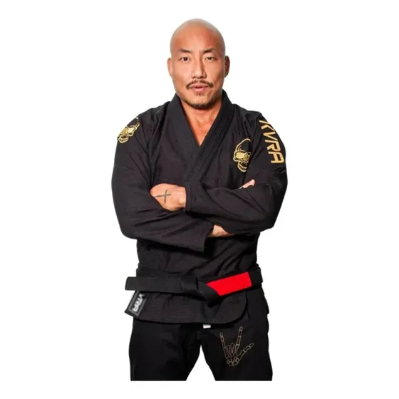 Kimono Kvra Jiu Jitsu Masculino Preto Adulto