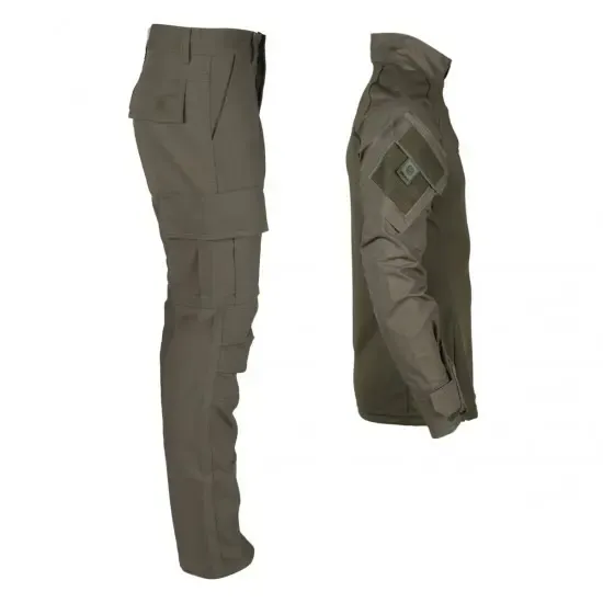 Conjunto Combat Shirt + Calça Combat Verde Oliva - Bélica