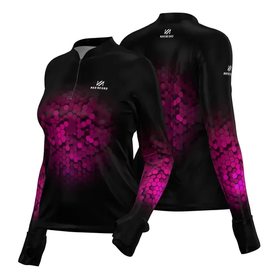 Camiseta Blusa Pesca Feminina C Proteção Solar Dryfit Mulher