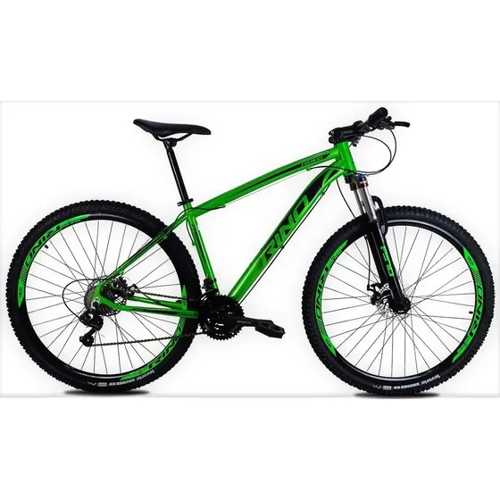 Bicicleta Rino Everest 29 Shimano 24v C/ Trava Hidraulico
