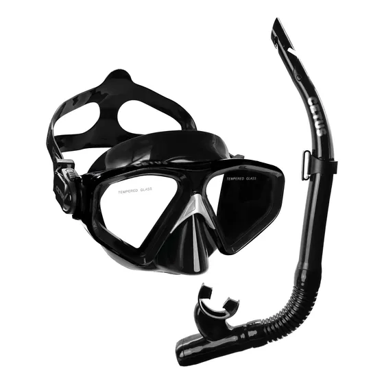 Kit De Mergulho Máscara+respirador Cetus New Parma Fun