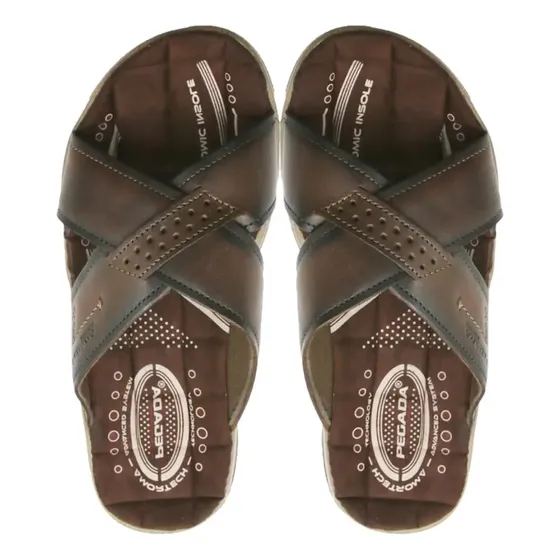 Sandália Masculina Pegada Couro Top Confortável 131661
