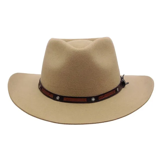 Chapéu Pralana Classic 5x Campo Iv Aba 7,5 Bege Gustavo Lima