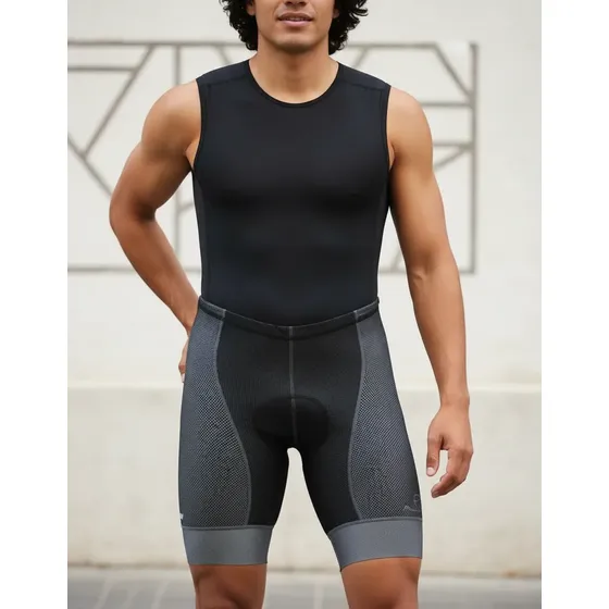 Bermuda Ciclismo Masculina Mauro Ribeiro Carbon 2.0 Preto