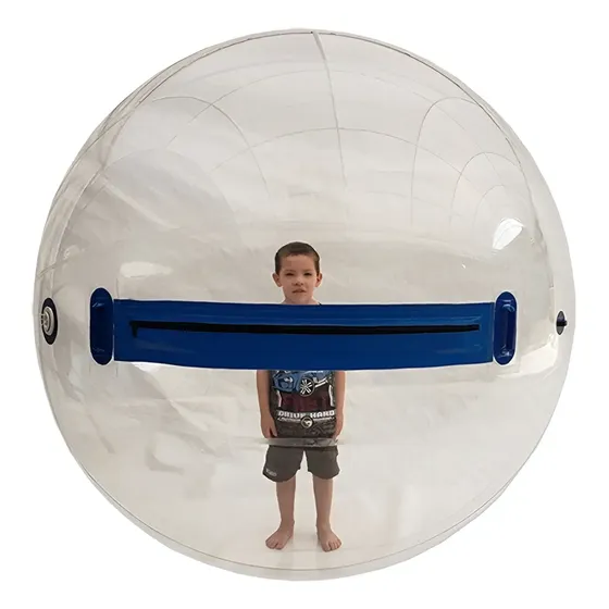 Water Ball 1,80m C/ Zíper Nacional- Brinde Inflador Elétrico