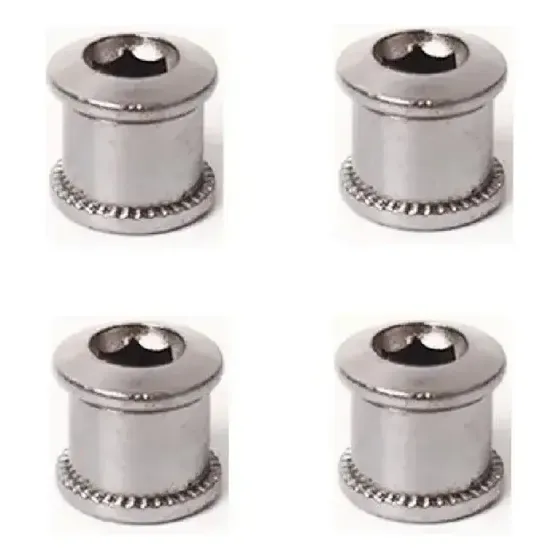 Kit 4 Parafusos Inox Pedivela Coroa Dupla /bike /bicicleta