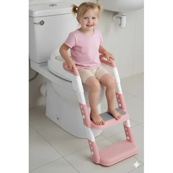 Assento Infantil Redutor Com Escada Confortavel Ohana Baby