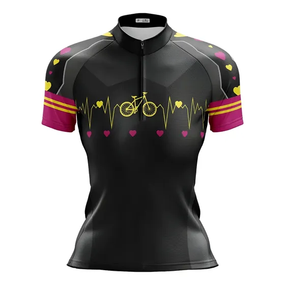 Camisa Feminino Ciclismo Roupa Ciclista Camiseta Mtb Bike