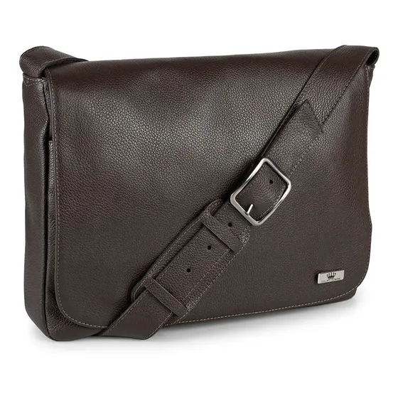 Pasta Bolsa Carteiro Couro 100%legítimo Notebook Tablet iPod