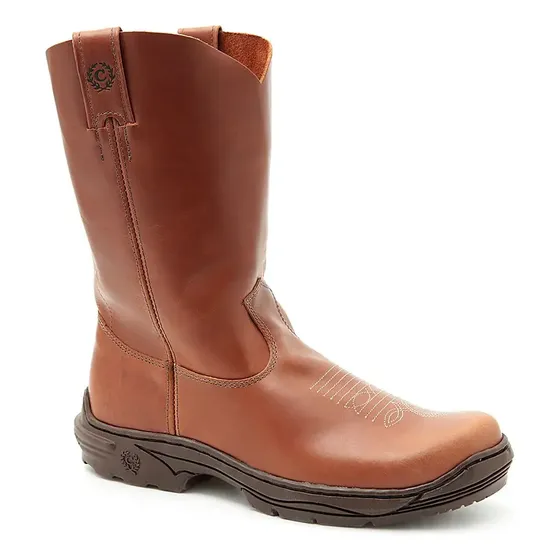 Bota Tenis Country Masculina Classic Btnb Couro Marrom