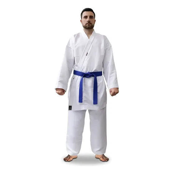 Kimono Karate Microfibra Competiçao Shiroi Homologado Cbk
