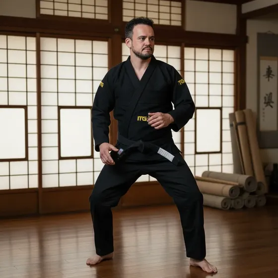 Kimono De Jiu Jitsu Trançado - New In The Guard