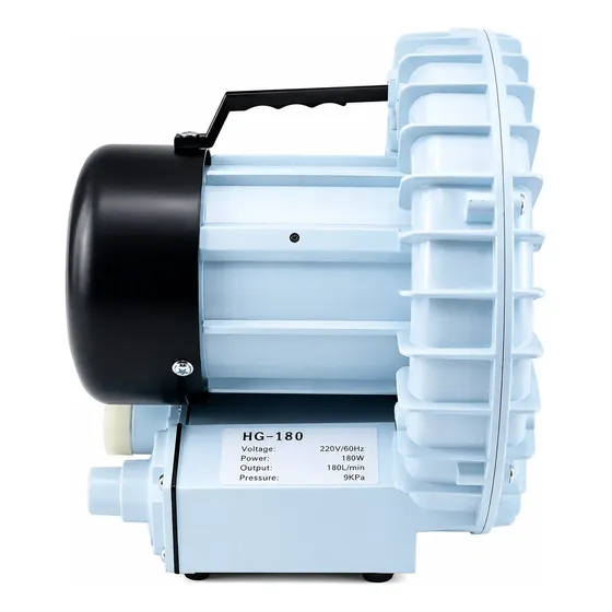 Soprador Turbina De Ar Sunsun Hg-180 18m3/h Lago Tanque