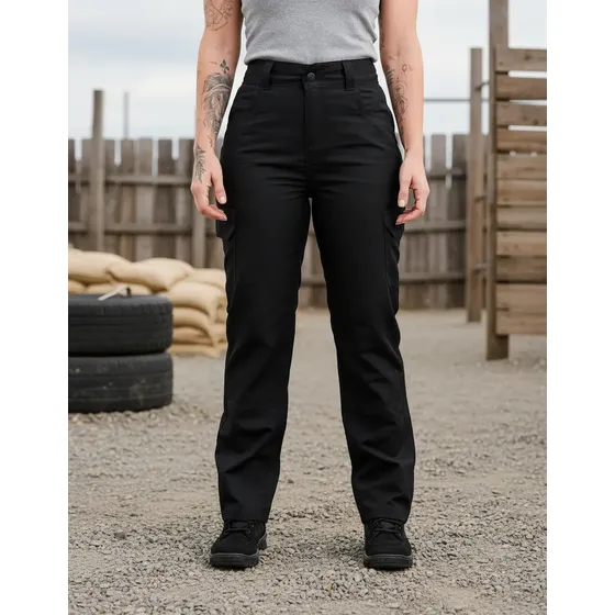 Calça Tática Feminina Invictus Bravery Ripstop Preta