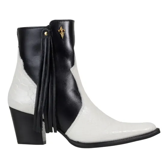 Bota Texana Country Feminina Cano Curto Snaker Capelli Boots