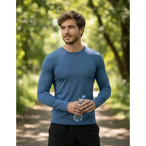 Camisa Manga Longa Proteção Solar Uv50+ Selene Masculino