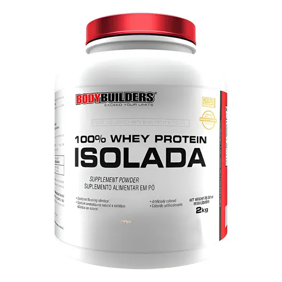 100% Whey Protein Isolada 2kg - Até 12x Sem Juros!