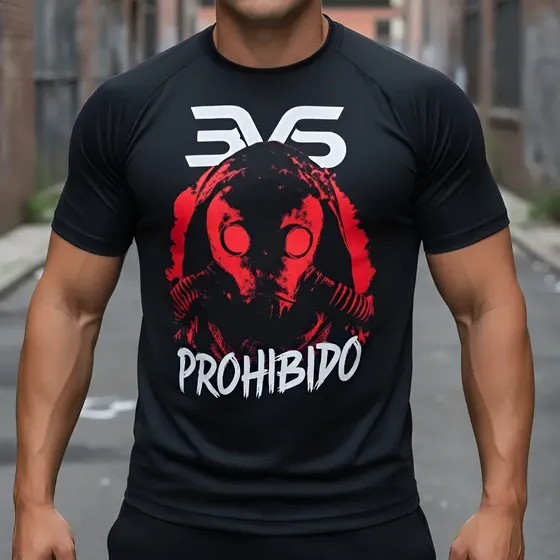 Camiseta Prohibido - Linha Fitness 3vs