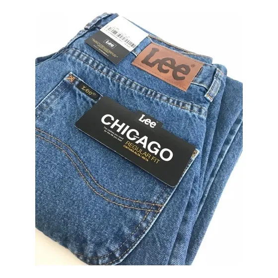 Calça Jeans Lee Chicago Original Vendedor 100% Algodão Azul
