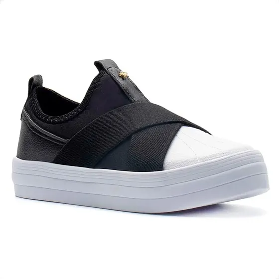 Tênis Feminino Slip On Menina Elástico Calce Fácil