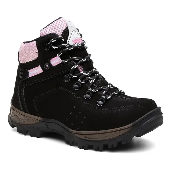 Bota Adventure Cano Baixo Couro Impermeável