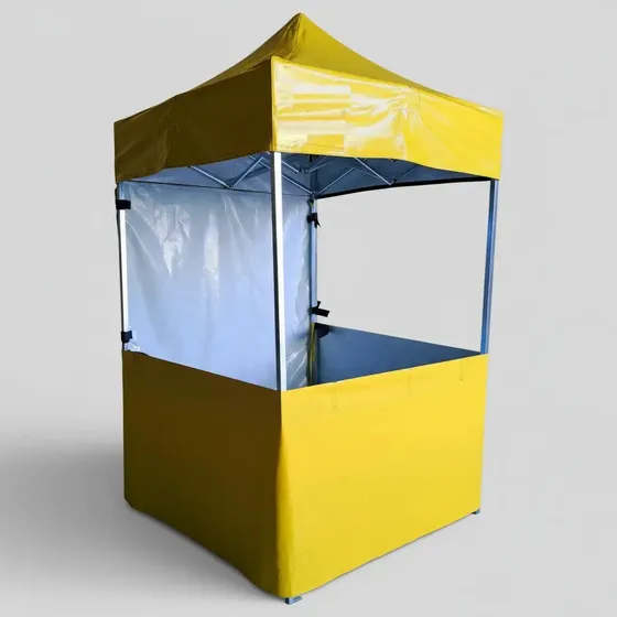 Tenda 2x2 Ferro Resistente 1 Saia 6mts E Lateral Fundo 2mts