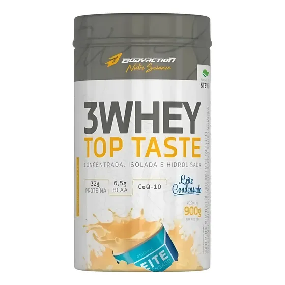 Whey Wei Protein - 3 Whey Top Taste 900gr - Bodyaction