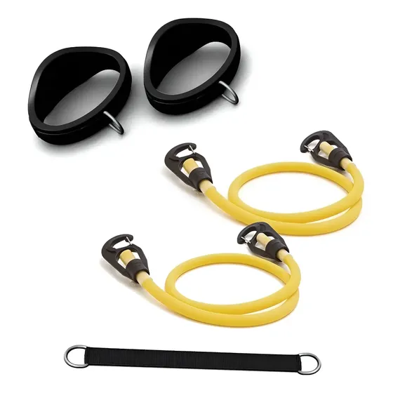 Nado Seco Cepall Acqua Light Medium Ou Power Extensor Elástico Para Treino De Natação Fora Da Piscina