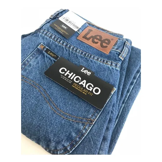 Calça Jeans Lee Chicago Original Vendedor 100% Algodão Azul