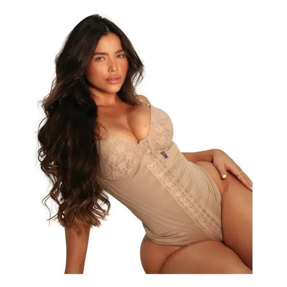 Body Redutor Bojo Renda Miracle Belt