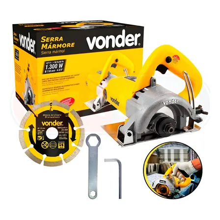 Serra Mármore Madeira/concreto Tipo Maquita Smv1300s Vonder