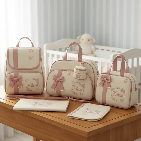 Kit 7maternidade Drylli Kids Personalizado Menino E Menina