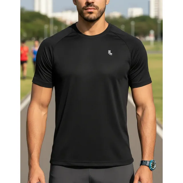 Camiseta Básica Lupo Masculina Fitness Academia -confortável