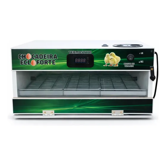 Chocadeira Automática Profissional 50 A 60 Ovos C/ Ovoscopio